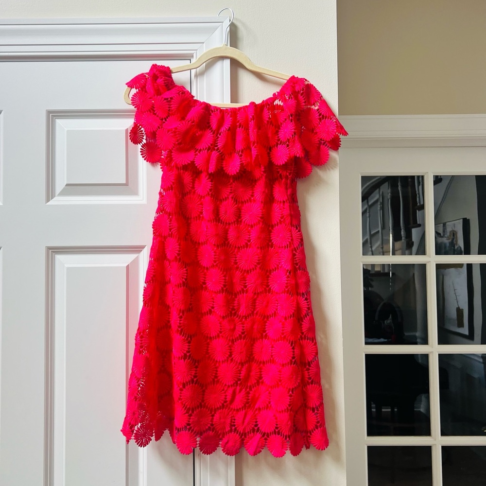 Trina Turk Vibrant Pink Mini Dress